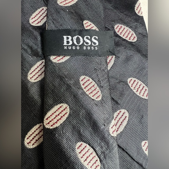 👔Textured—Silk / Viscose / Wool | 54.5” Standard BOSS HUGO BOSS Necktie / Tie - Picture 10 of 13